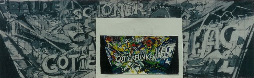 68YOUgend98 - Bühnenhintergrund - 30 m breit - 8 m hoch